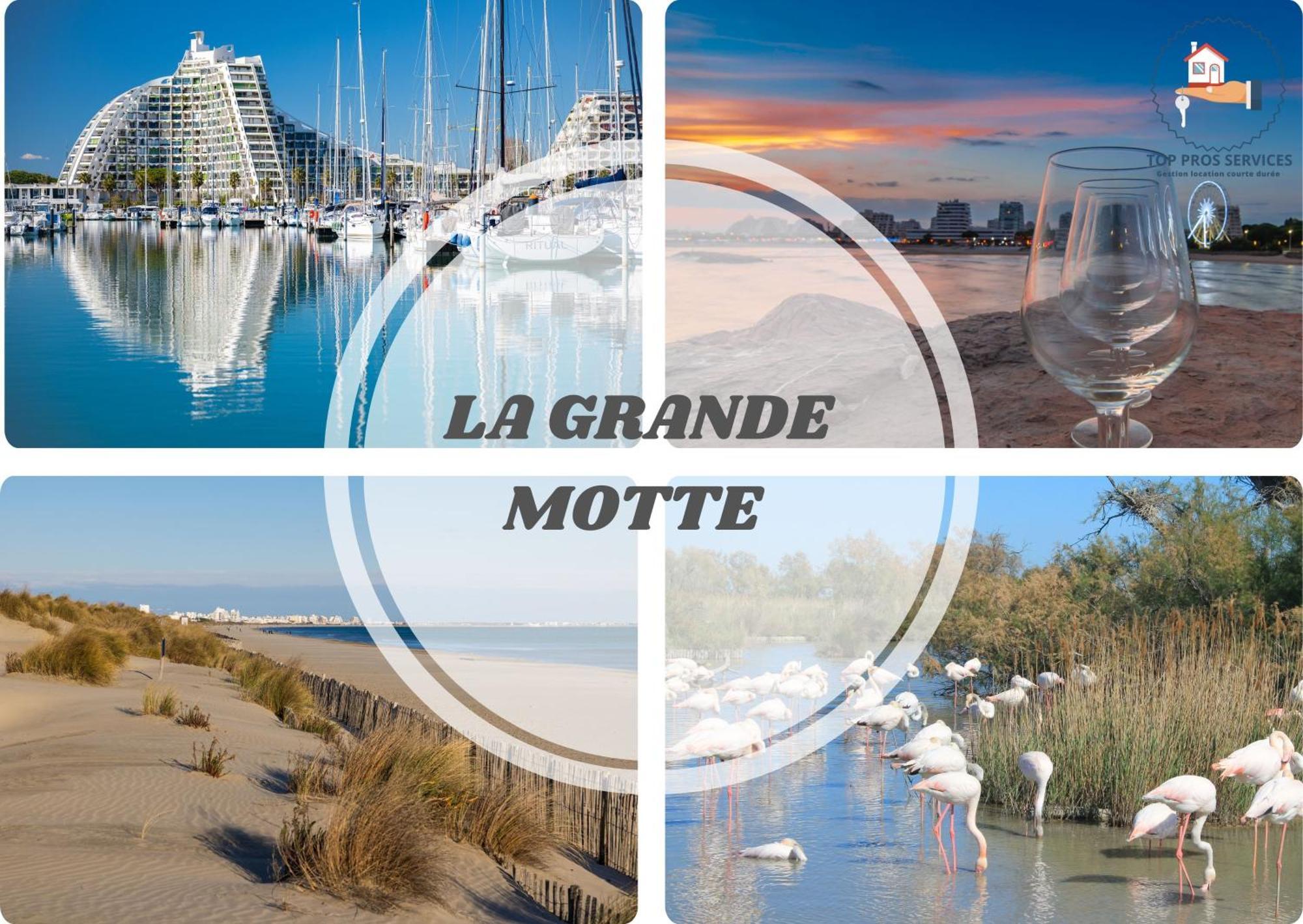 Le Estella Appart - Parking Wifi Au Calme 2 Min Plages - Resid Le Rayol - Top Pros Servicesconciergerie La Grande Motte Zewnętrze zdjęcie